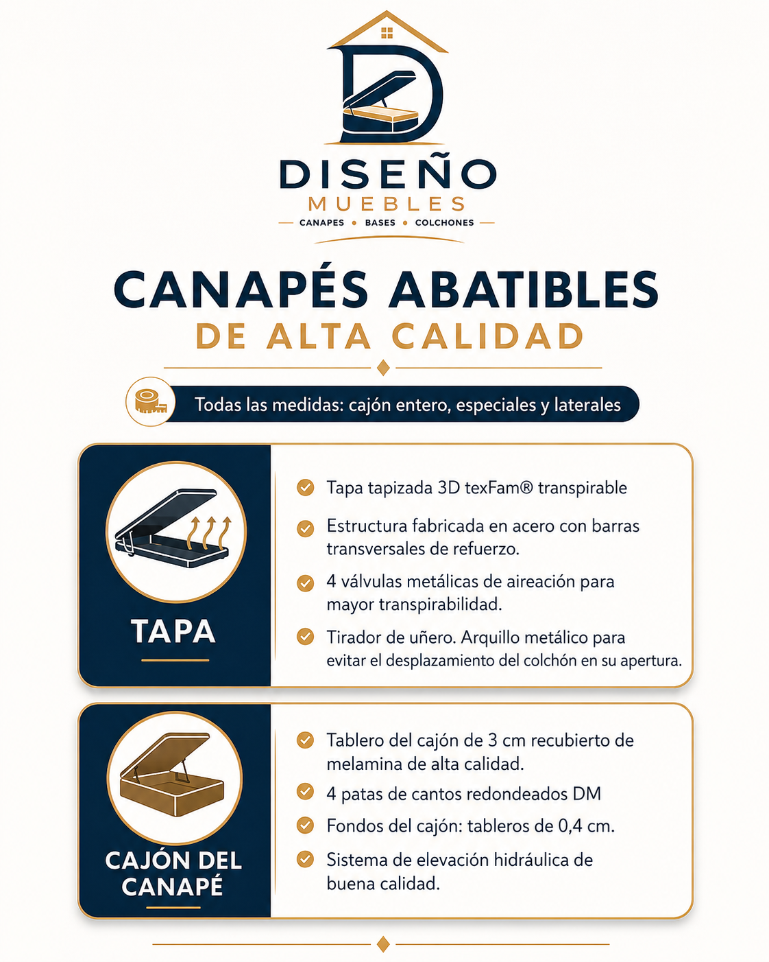 Canapé de Madera